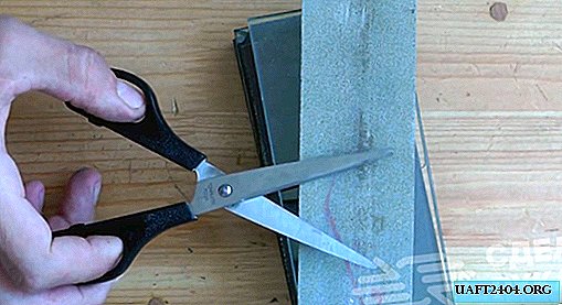How to sharpen household scissors