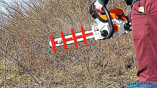 How to turn a chain saw into a trimmer brush cutter, homemade removable snap
