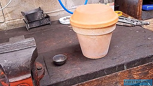 植木鉢でアルミニウムを溶かす方法