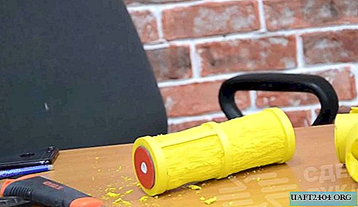 How to make a textured roller "under the brick" yourself