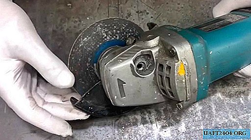 How to make a new lock button on the angle grinder yourself
