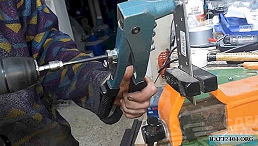 How to make an automatic rivet gun from a manual