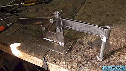 How to make a quick clamp on a workbench