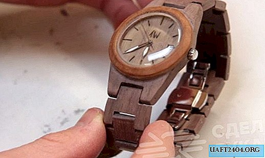 Cómo hacer un reloj de madera.