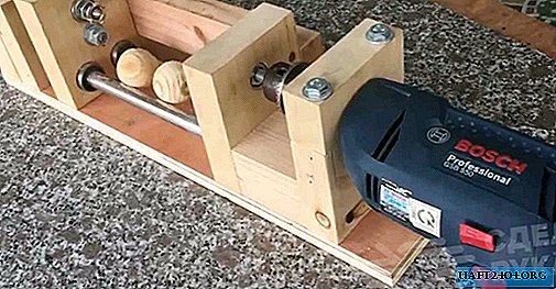 Cara membuat bola kayu pada mesin bubut mini