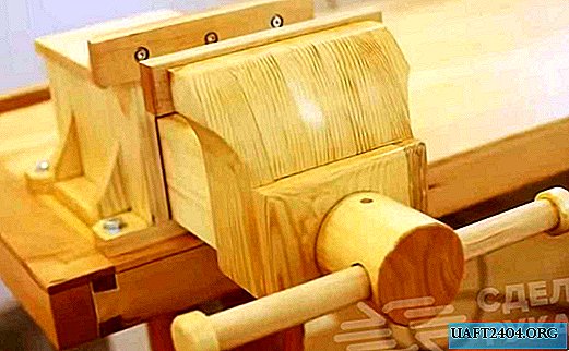 How to make a wooden bench vise for a workshop