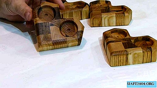 Hur man gör trävalentiner med egna händer