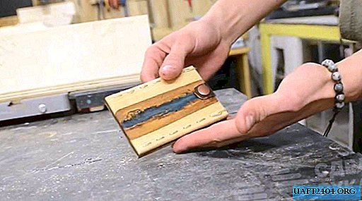 How to make a wooden wallet with your own hands