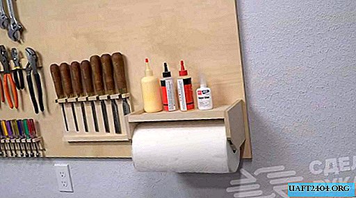 How to make a paper towel holder