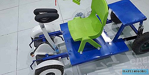 Cara membuat kereta bayi dua tempat duduk berdasarkan papan hover