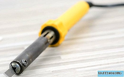 How to make an electric knife for hot cutting