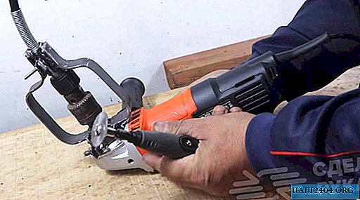 How to make a do-it-yourself engraver from an angle grinder