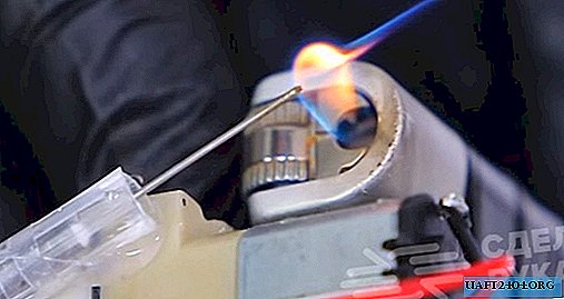 How to make a compact gas torch torch