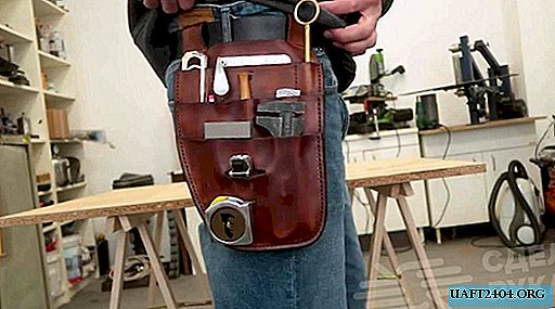 How to make a leather tool pouch