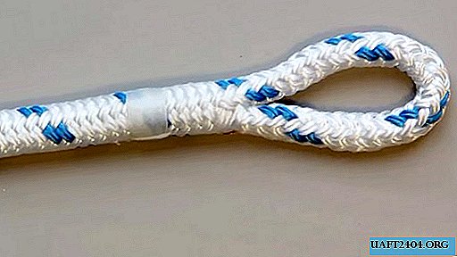 Wie man eine schöne Schleife an einem geflochtenen Seil macht