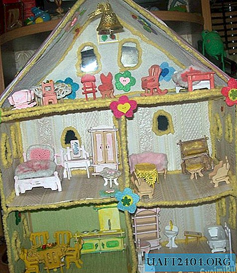 Hvordan laver man et dukkehus med egne hænder?