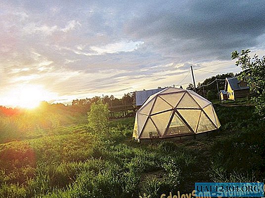 How to make a domed greenhouse with your own hands