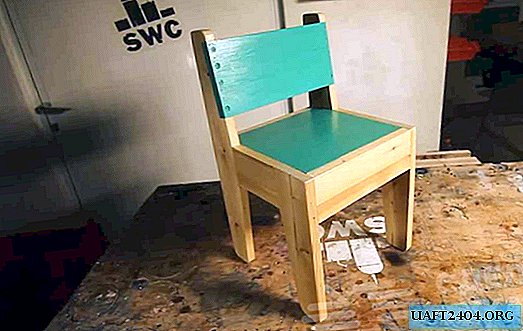 Hogyan készítsünk egy kis fa széket egy gyermek számára
