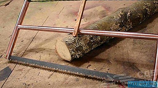 How to make a metal frame for a bow saw