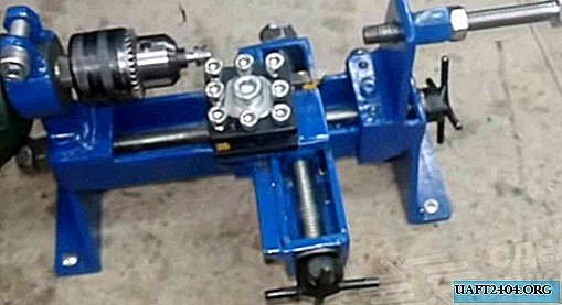 How to make a mini lathe from a conventional electric drill