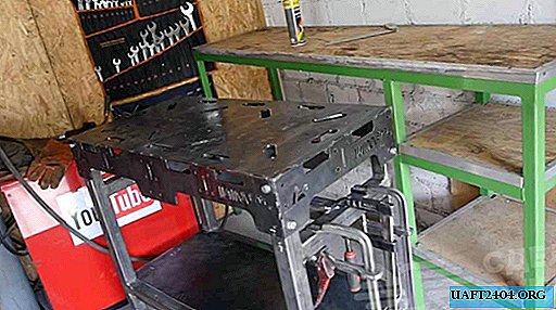 How to make a mobile welding table with your own hands