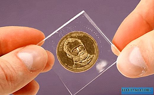 How to make a coin in resin with your own hands