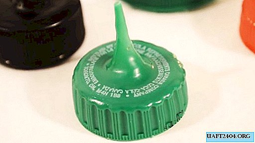 How to make a dispenser nozzle out of a plastic bottle cap and use cases