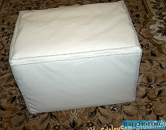 How to make an original ottoman with your own hands