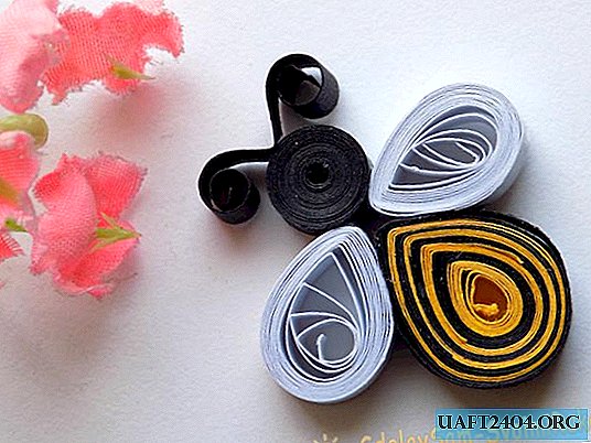 How to make a quilling bee