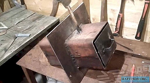 How to make a burner stove from improvised materials