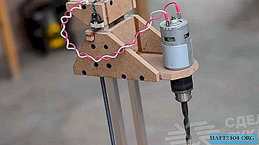 Cómo hacer una perforadora de taller semiautomática