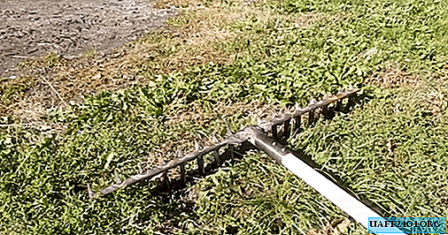 How to make a simple rake from a corner and a pipe