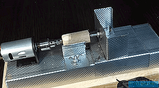 Wie man eine einfache Holzdrehmaschine mit Holzprofil herstellt