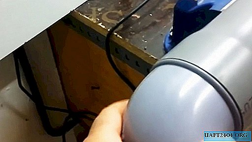 How to make a socketed connection with a building hairdryer