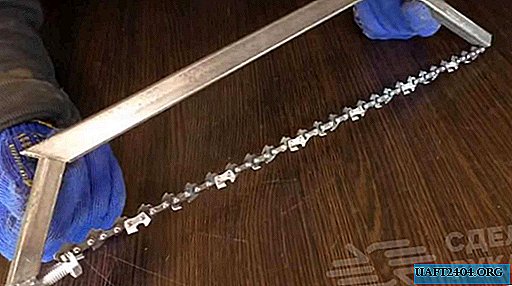 How to make a folding chain saw for hiking