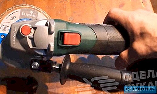 How to make an adjustable handle for angle grinder