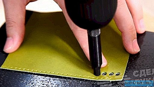 Wie erstelle ich ein manuelles Pressmesser für die Arbeit mit Leder?