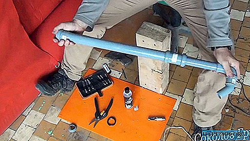 How to make a manual pump for pumping water from PVC pipes