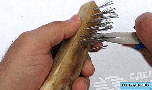 How to make a do-it-yourself metal brush