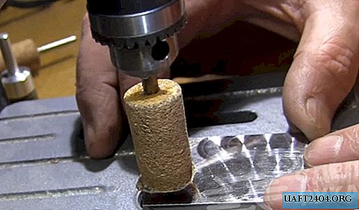 How to make a cork grinding nozzle
