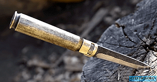 How to make a folding knife with a linear lock