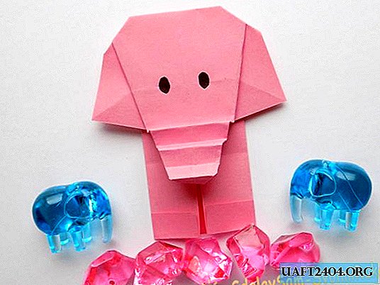 Cómo hacer un elefante de origami