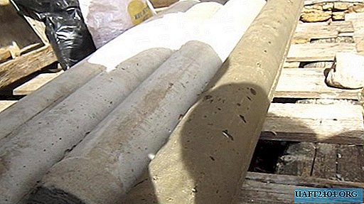 Cara membuat tiang pagar beton bertulang