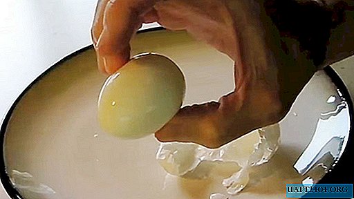 How to boil eggs so they can be cleaned quickly and easily