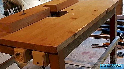 Cómo hacer una mesa de fresado en un taller con tus propias manos.