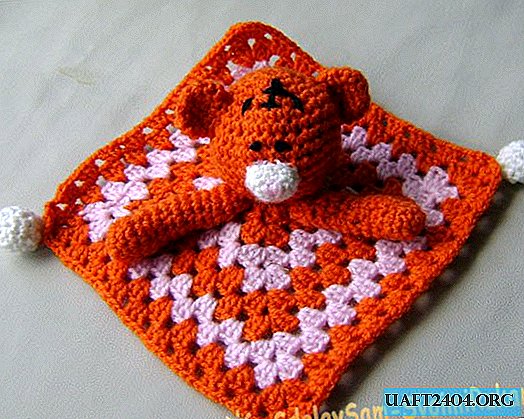 How to crochet comfort for a newborn