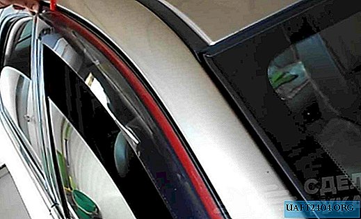 How to install a used visor on a car do it yourself