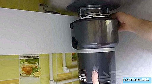 How to install a food waste chopper under the sink