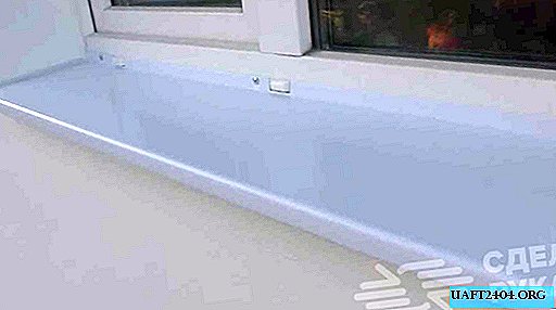 كيفية تثبيت PVC ebbs على النوافذ بيديك