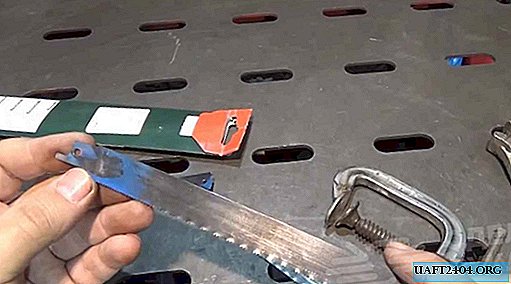 How to repair broken saber saw blades